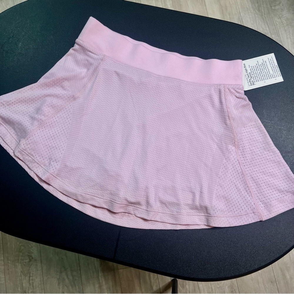 Lululemon Swiftly Tech High-Rise Tennis Skirt pink